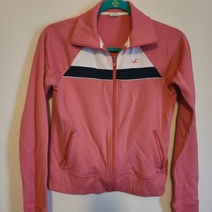 Vintage Hollister Pink Full Zip Jacket